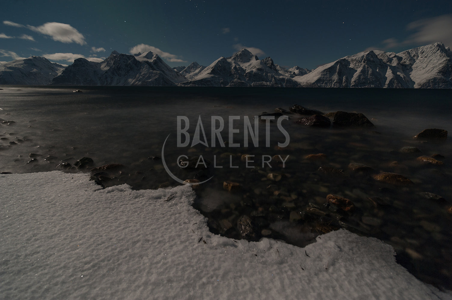 Lyngen i måneskinn