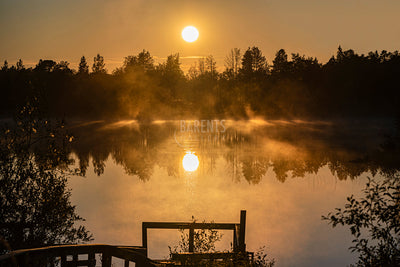 Kveldsidyll ved Loken