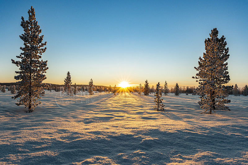 Solnedgang på Skrøytnes