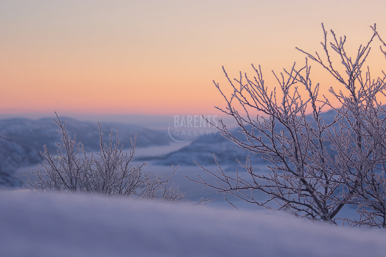 Vinterhimmel Høybuktmoen