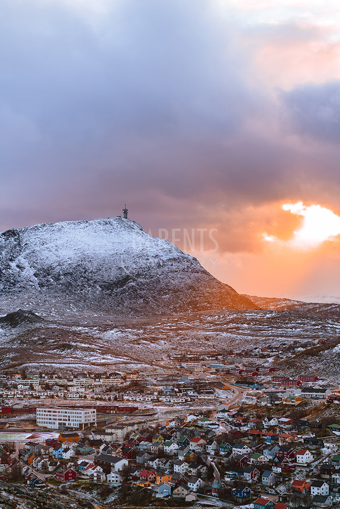 Vintersol over Baksalen