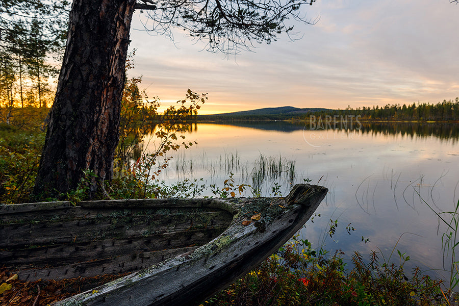 Bildet av landskap i Jokkmokk