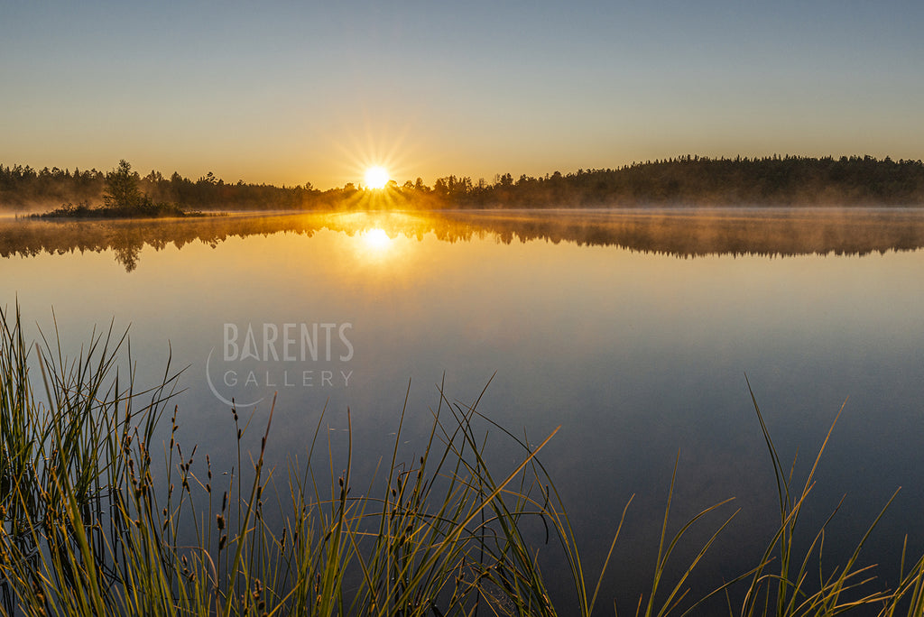 Solnedgang ved Loken